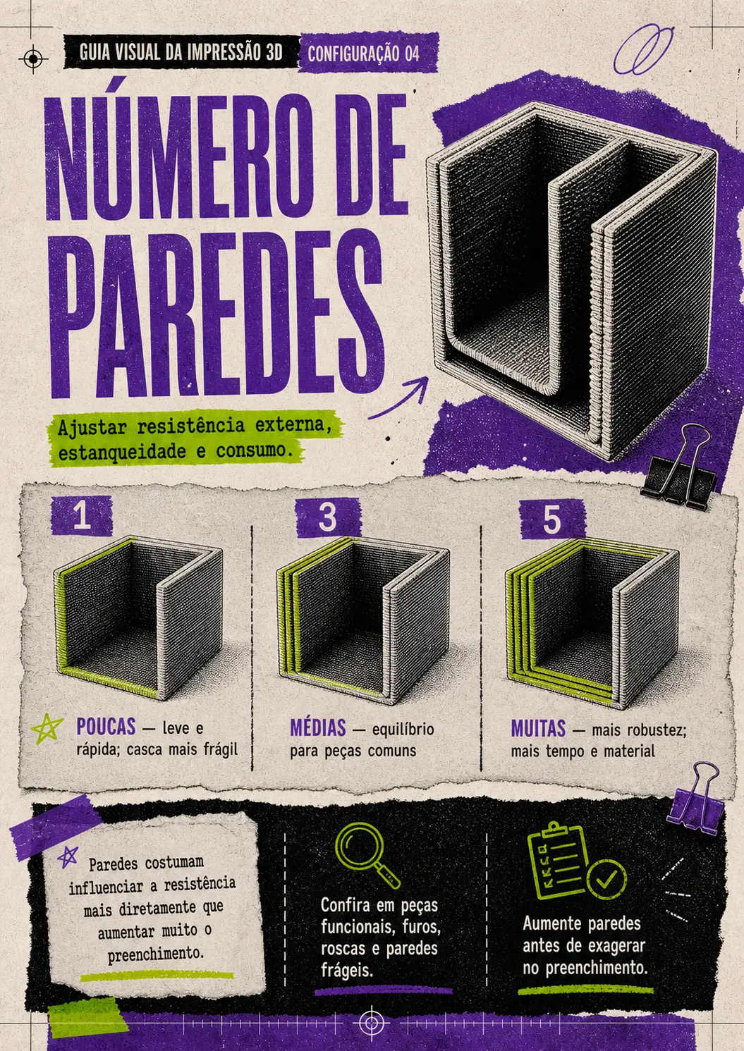 Prévia: Número de paredes
